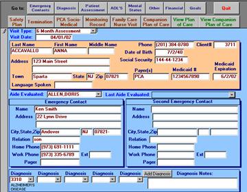 Case Manager Screen